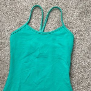 Lululemon teal racer back tank